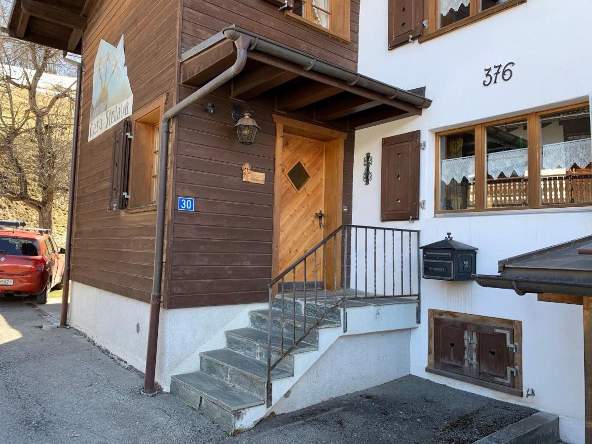 Casa Steilalva - Grosszuegiges Chalet Fuer Erholsamen Familienurlaub Surrein Bagian luar foto