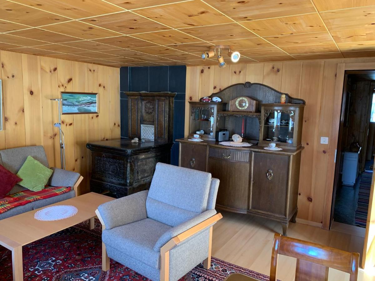 Casa Steilalva - Grosszuegiges Chalet Fuer Erholsamen Familienurlaub Surrein Bagian luar foto