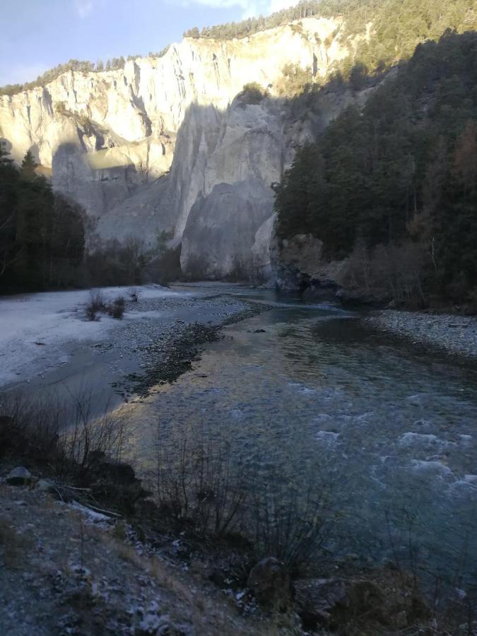 Casa Steilalva - Grosszuegiges Chalet Fuer Erholsamen Familienurlaub Surrein Bagian luar foto